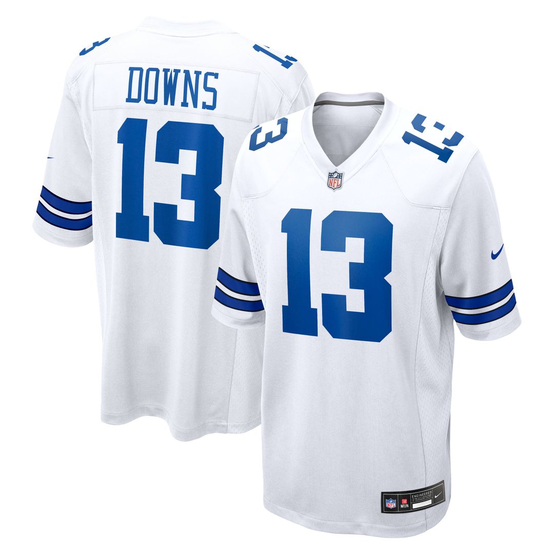 Dallas Cowboys Caleb Downs Navy Team Game Jersey product image 17, provided for visual reference and product detail review