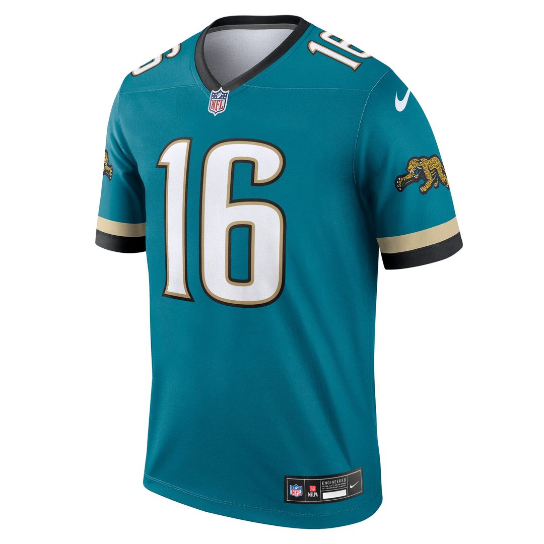Jacksonville Jaguars Trevor Lawrence Teal Legend Player Performance Top product image 2, provided for visual reference and