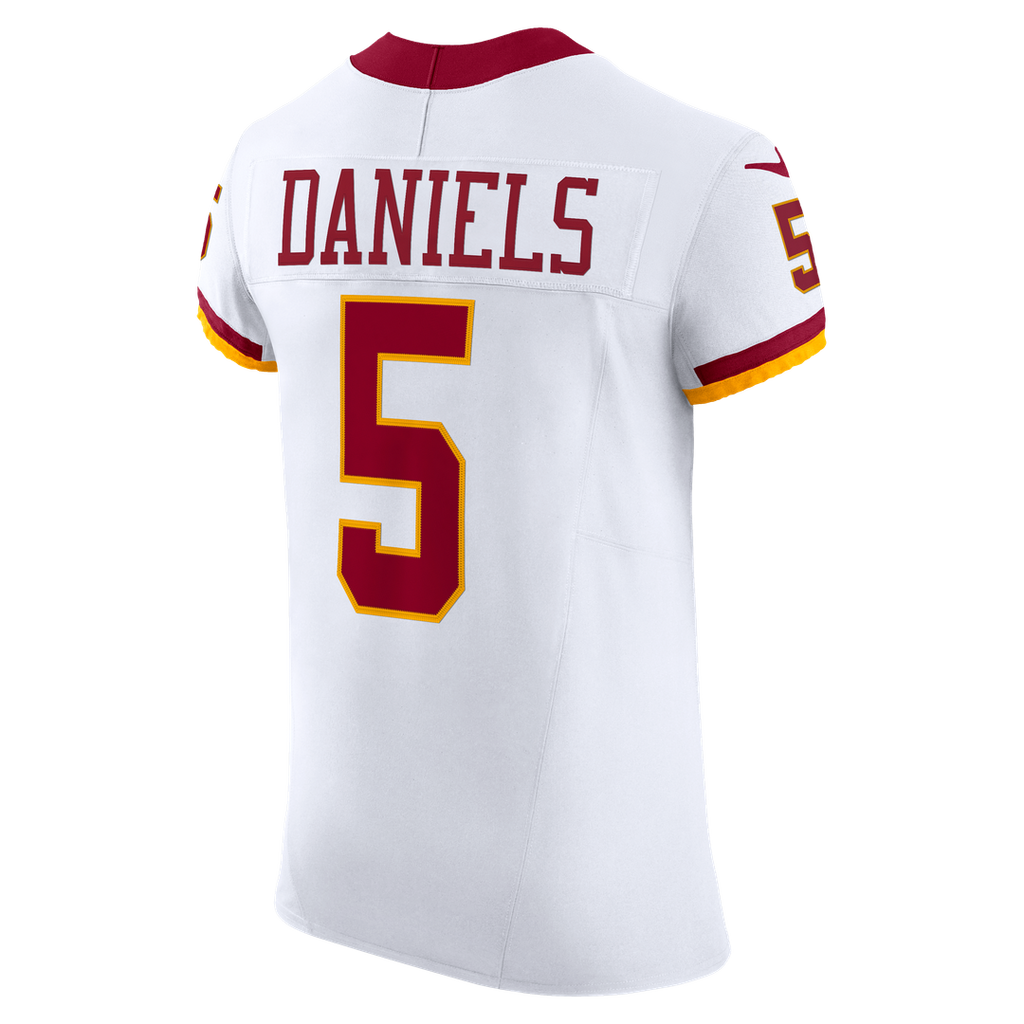 Washington Commanders Jayden Daniels White Alternate 2 Super Bowl Era Vapor F.U.S.E. Elite Jersey product image 7, provided