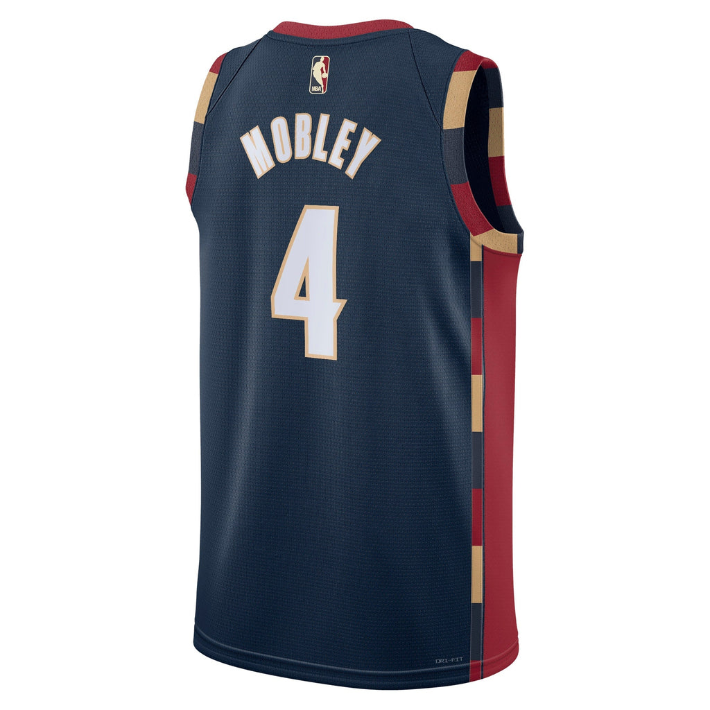 Evan Mobley Cleveland Cavaliers Classic Edition Jersey - Navy - Unisex product image 4, provided for visual reference and