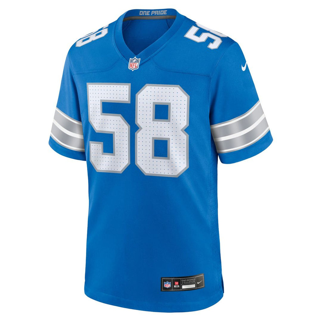 Detroit Lions Penei Sewell Black 2nd Alternate Game Jersey product image 17, provided for visual reference and product
