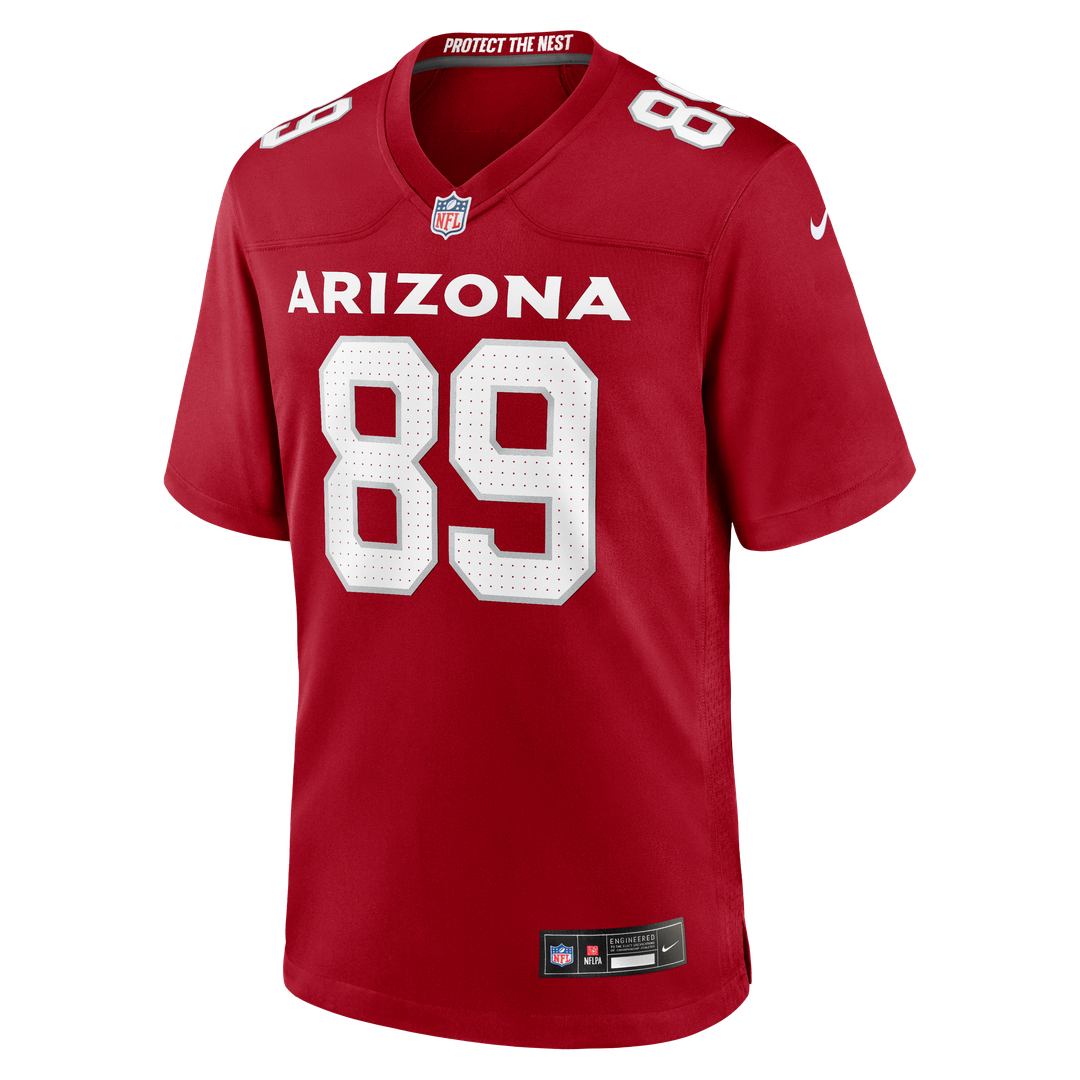 Arizona Cardinals Xavier Weaver Cardinal Team Game Jersey product image 2, provided for visual reference and product detail