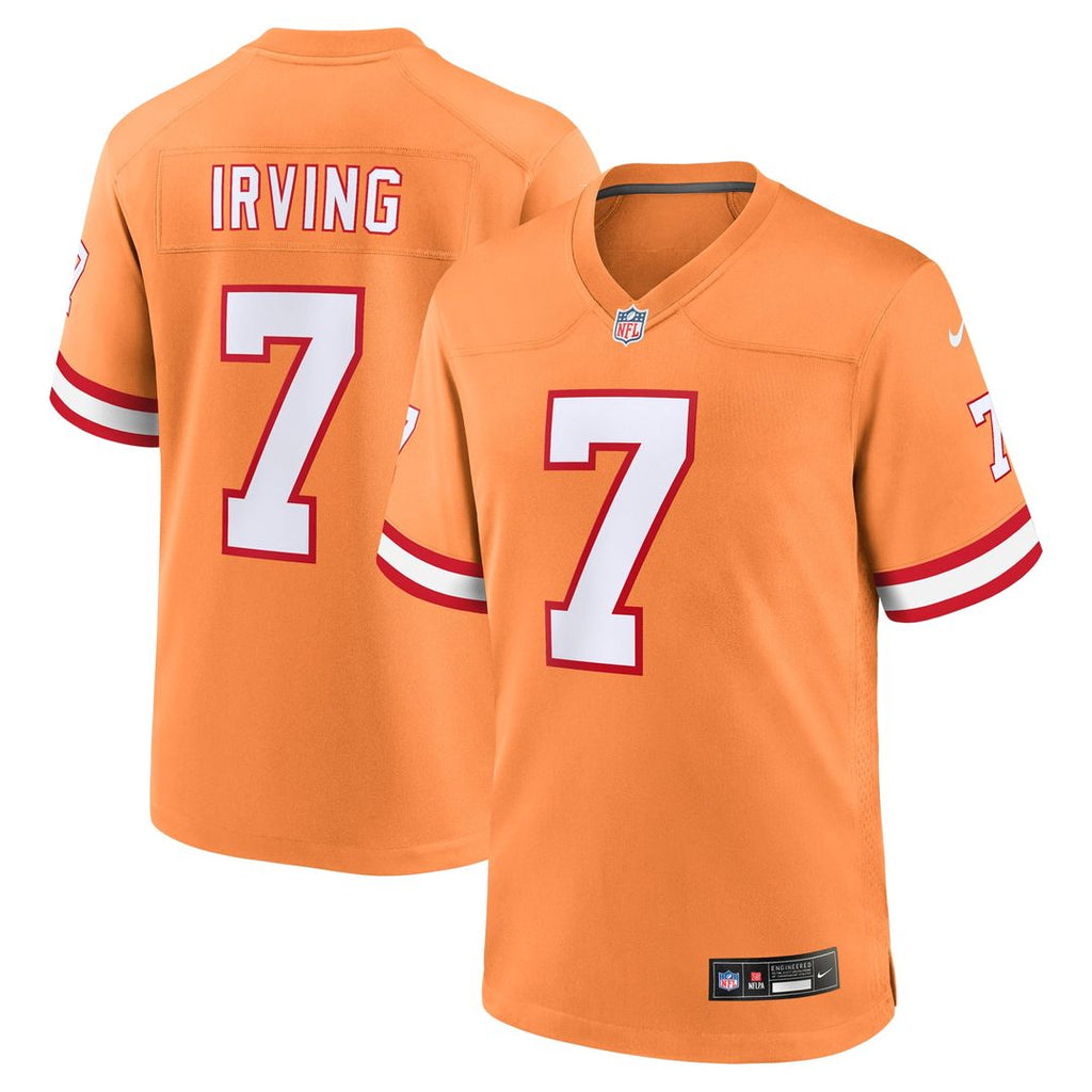 Tampa Bay Buccaneers Bucky Irving Red Game Jersey product image 20, provided for visual reference and product detail review