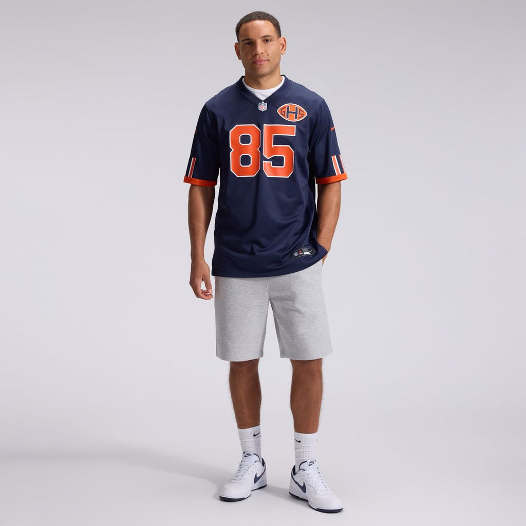 Chicago Bears Cole Kmet Navy 2026 Rivalries Collection Game Jersey product image 4, provided for visual reference and
