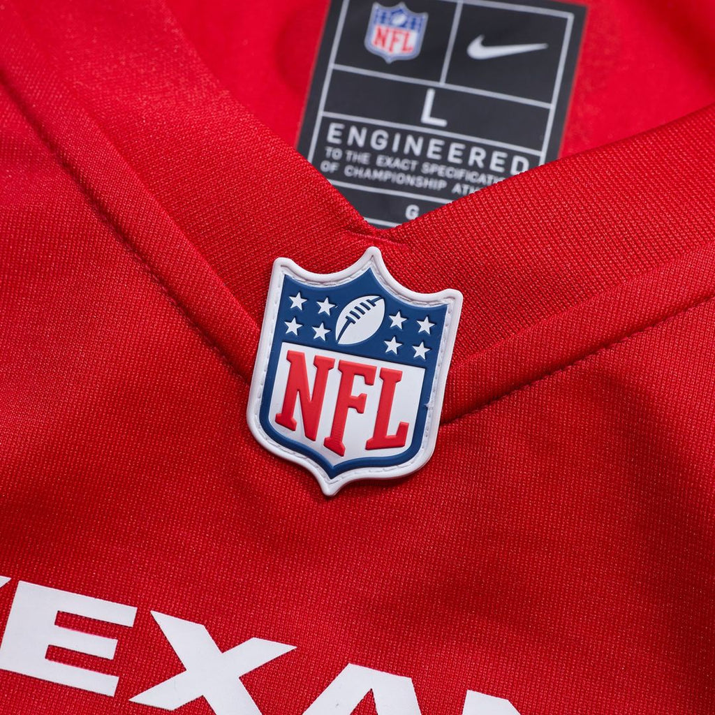 Houston Texans Will Anderson Jr. Red Alternate Game Jersey product image 4, provided for visual reference and product detail