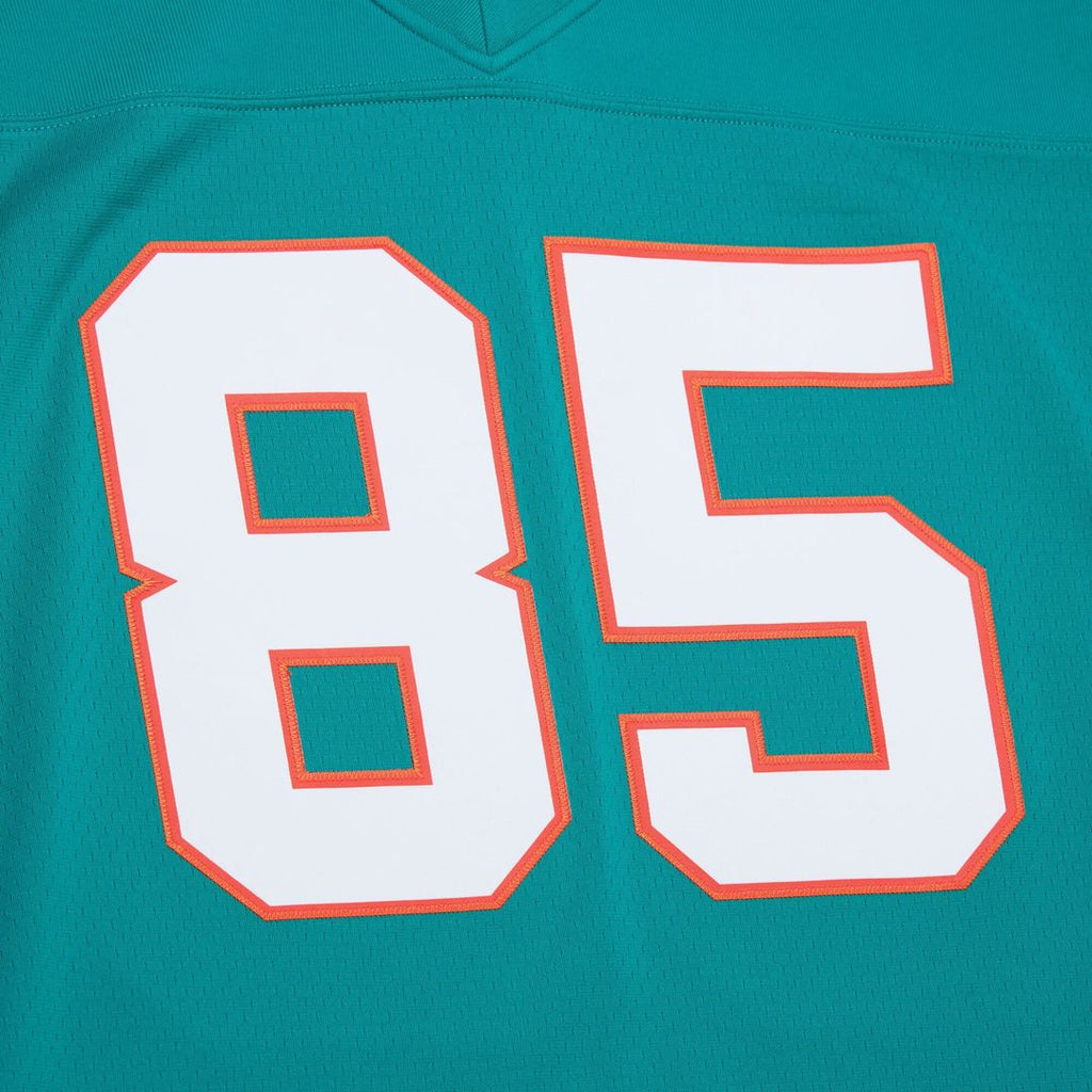 Miami Dolphins Mark Duper Aqua Legacy Replica Jersey product image 4, provided for visual reference and product detail review