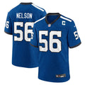 Indianapolis Colts Quenton Nelson Royal Indiana Nights Alternate Game Jersey product image 1, provided for visual reference