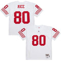 San Francisco 49ers Jerry Rice White 1994 Legacy Replica Jersey product image 1, provided for visual reference and product