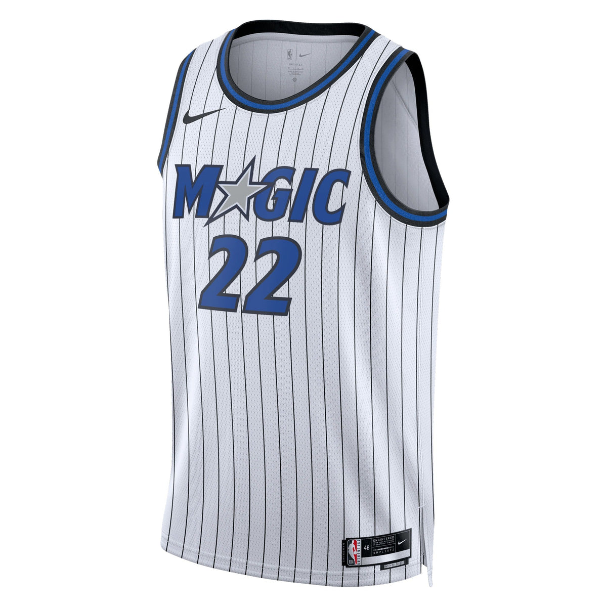 Franz Wagner Orlando Magic Association Edition Replica Swingman Jersey - White - Unisex product image 3, provided for visual