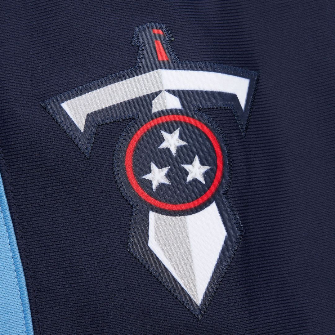 Tennessee Titans Steve McNair Light Blue 2003 Legacy Replica Jersey product image 7, provided for visual reference and