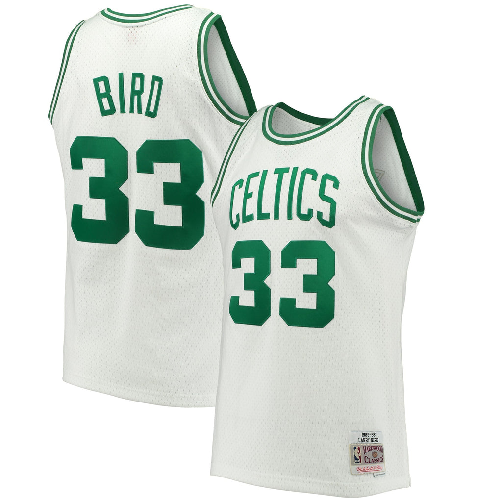 Men's Mitchell & Ness Larry Bird Kelly Green Boston Celtics product image 5
