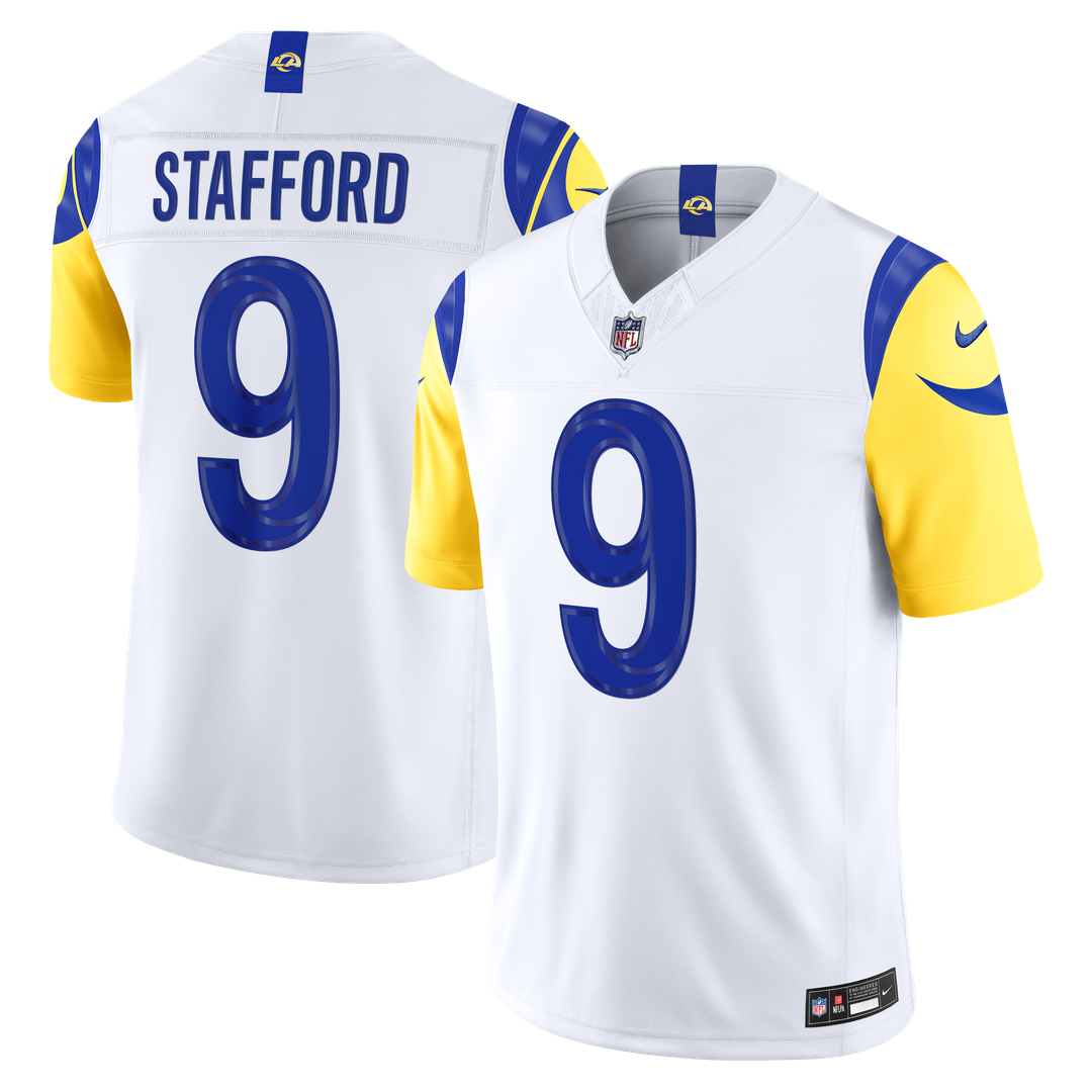Los Angeles Rams Matthew Stafford White Vapor F.U.S.E. Stitched Limited Jersey product image 10, provided for visual