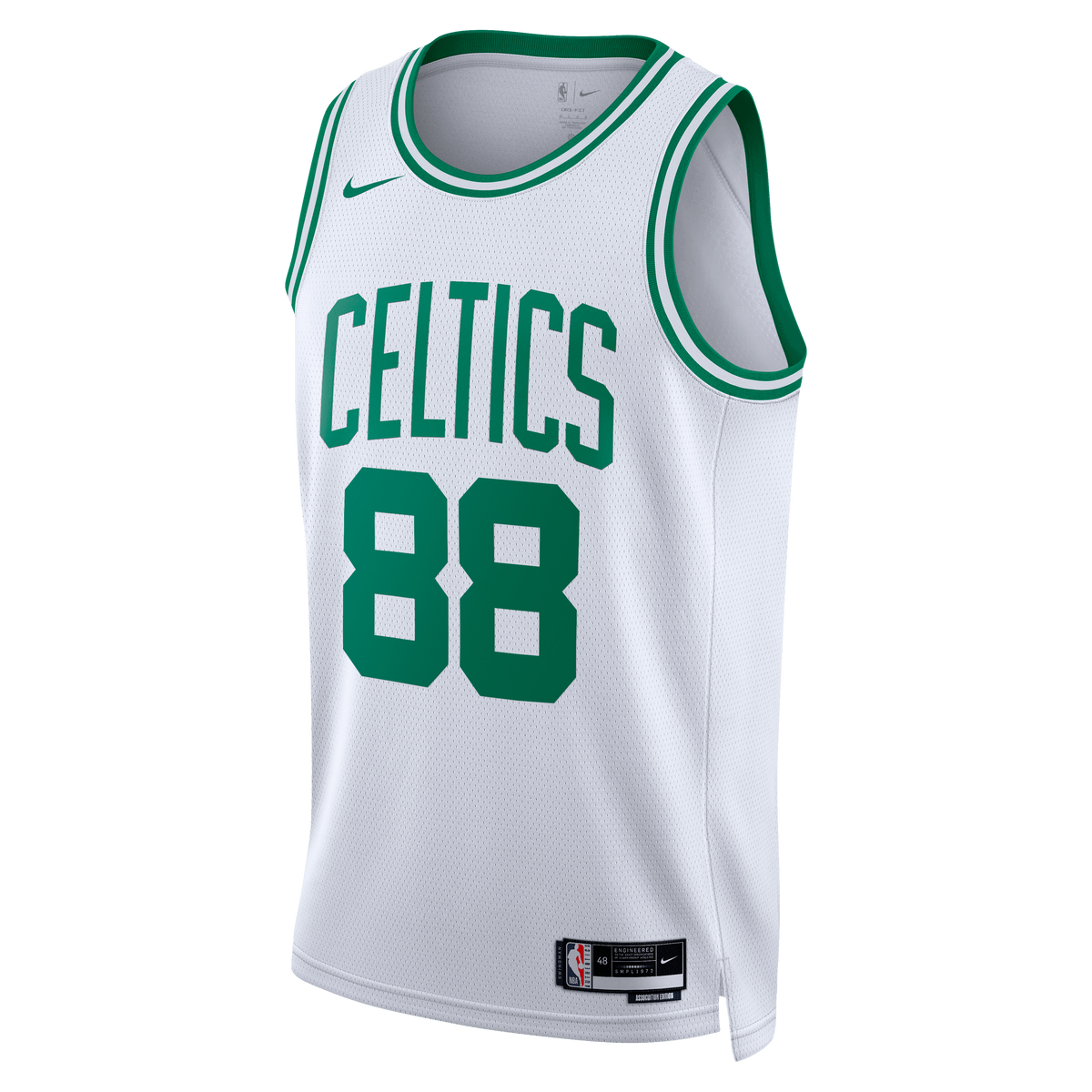 Neemias Queta Boston Celtics Association Edition Swingman Jersey - White - Unisex product image 3, provided for visual