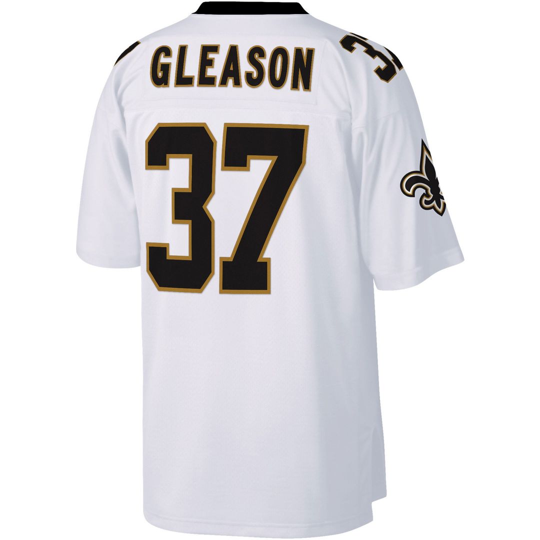 New Orleans Saints Steve Gleason White Big & Tall 2006 Retired Player Replica Jersey product image 3, provided for visual