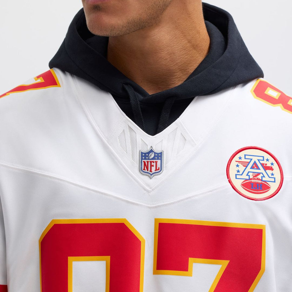 Kansas City Chiefs Travis Kelce Red Vapor F.U.S.E. Limited Jersey product image 13, provided for visual reference and