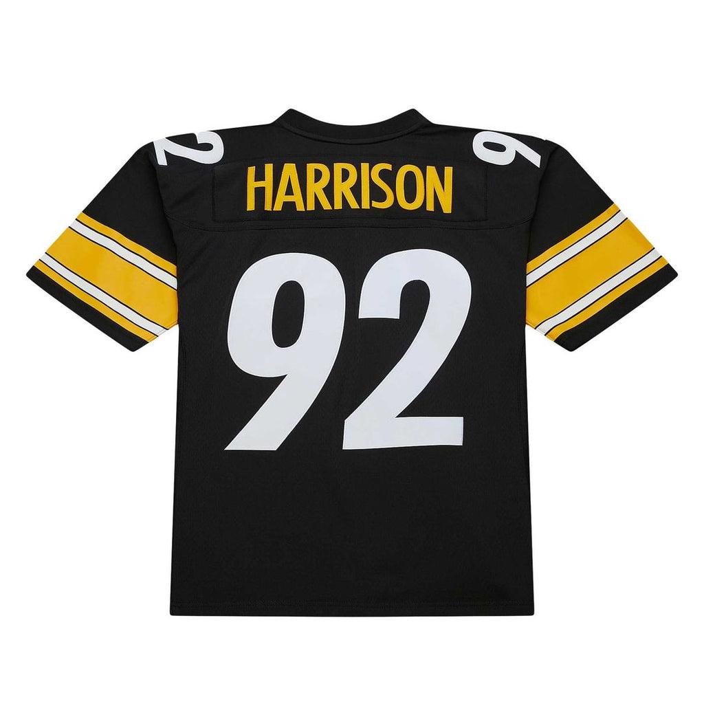 Pittsburgh Steelers James Harrison Black Legacy Replica Jersey product image 3, provided for visual reference and product