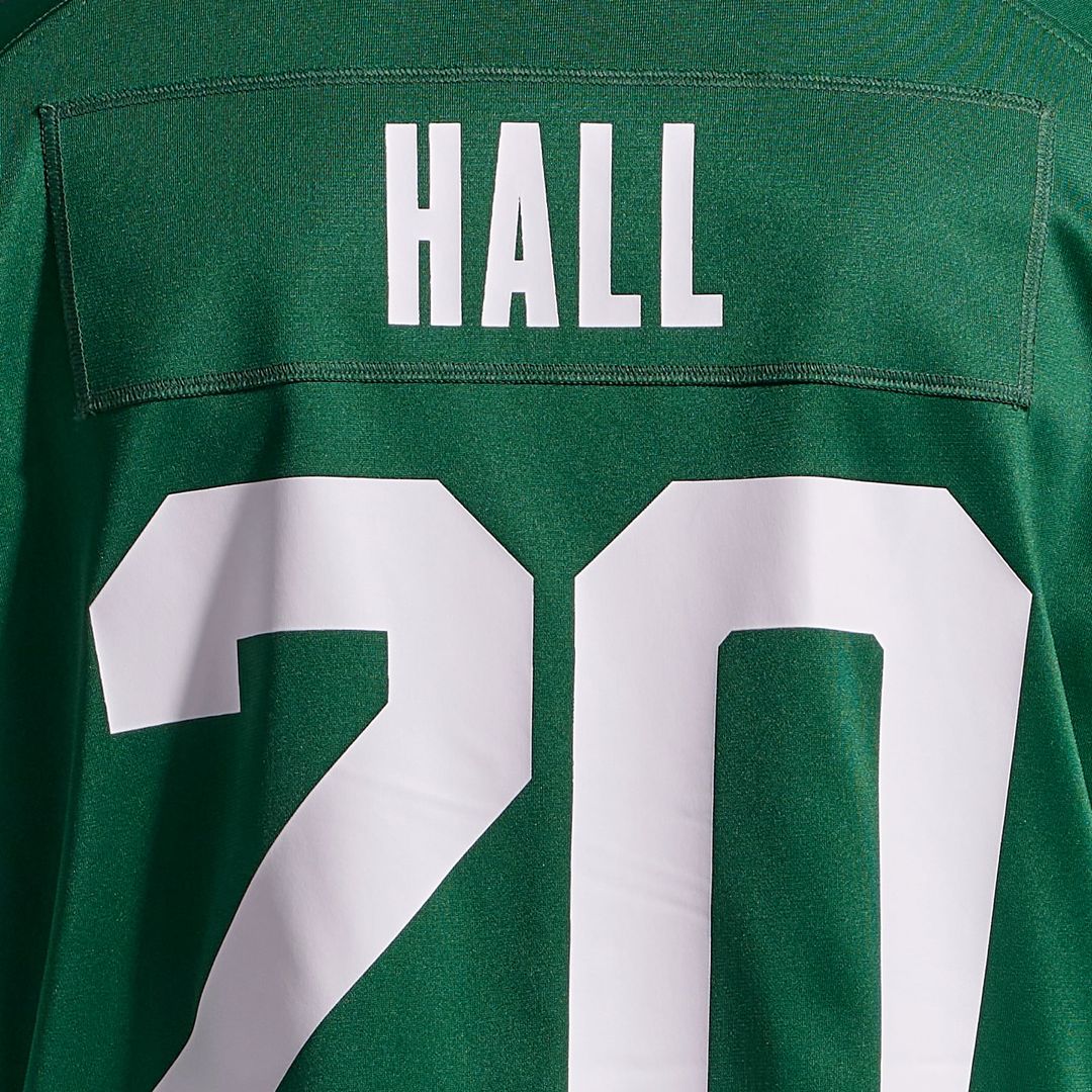 New York Jets Breece Hall Legacy Black Alternate Game Jersey product image 23, provided for visual reference and product