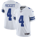Dallas Cowboys Dak Prescott White Vapor Limited Player Jersey product image 1, provided for visual reference and product