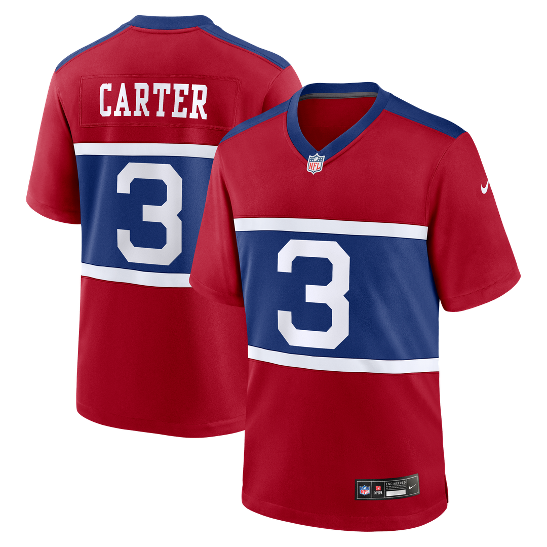 New York Giants Abdul Carter White Game Jersey product image 7, provided for visual reference and product detail review