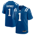 Indianapolis Colts Ahmad Sauce Gardner Royal Team Game Jersey product image 1, provided for visual reference and product