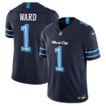 Tennessee Titans Cameron Ward Navy 2026 Rivalries Collection Stitched Limited Jersey product image 1, provided for visual