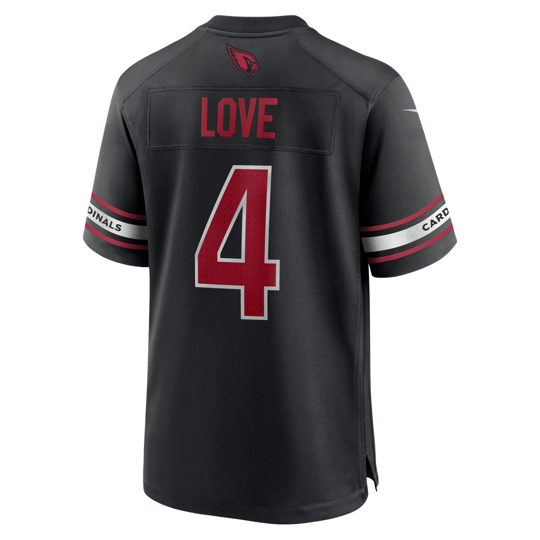 Arizona Cardinals Jeremiyah Love White Game Player Jersey product image 15, provided for visual reference and product detail