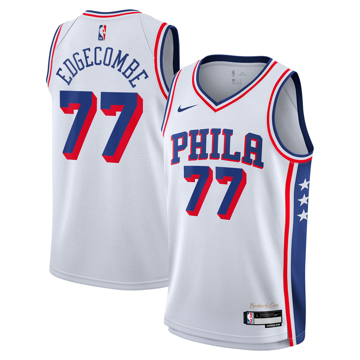 Philadelphia 76ers Nike Association Edition Swingman Jersey product image 1