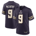 Minnesota Vikings J.J McCarthy Purple 2026 Rivalries Collection Game Jersey product image 1, provided for visual reference