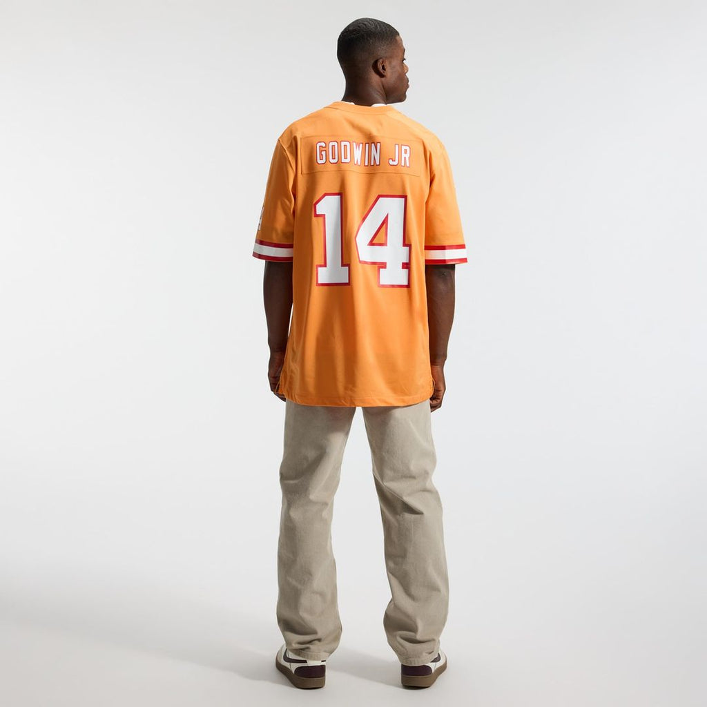 Tampa Bay Buccaneers Chris Godwin Jr. White Game Player Jersey product image 19, provided for visual reference and product
