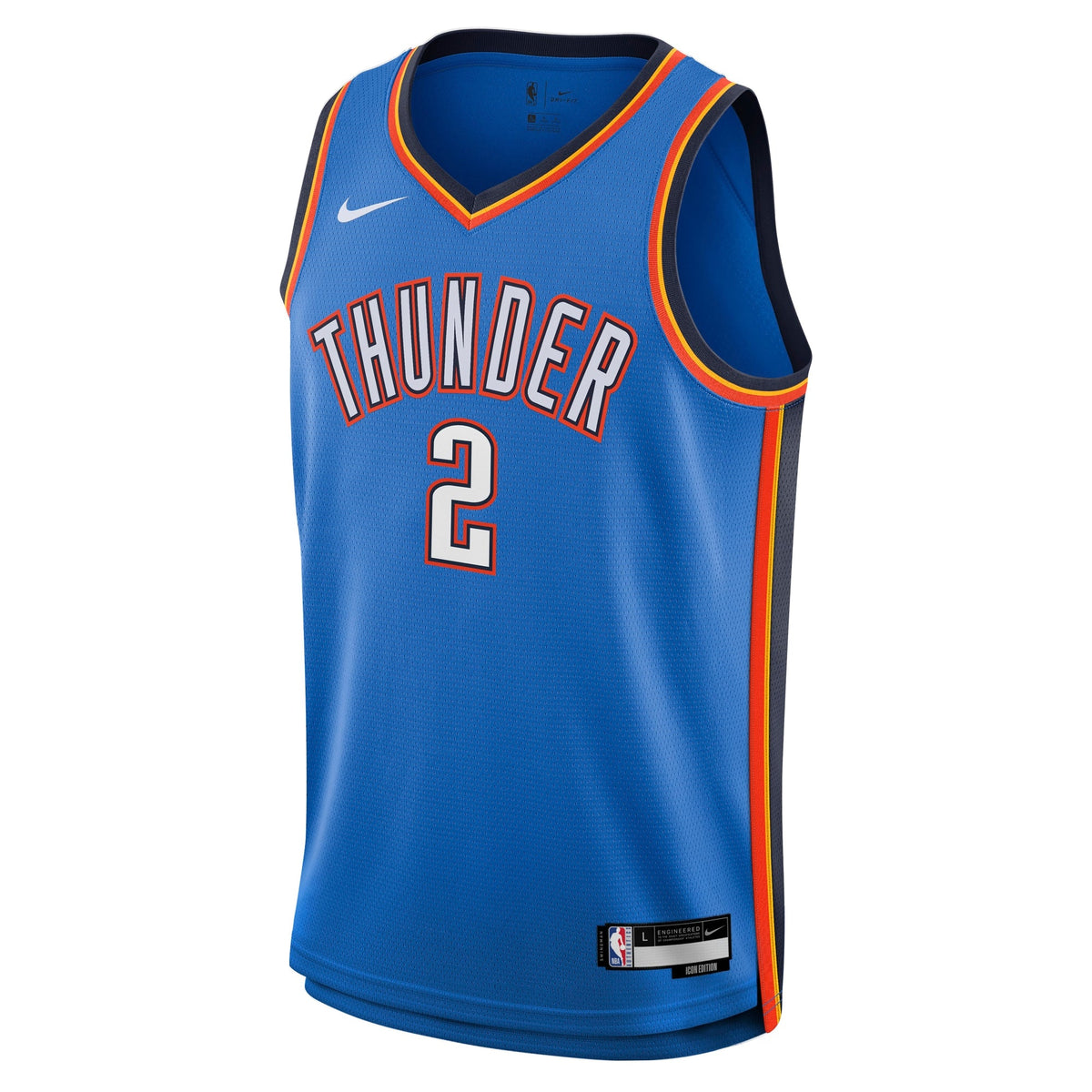 Oklahoma City Thunder NBA Youth Icon Swingman Jersey NE product image 3