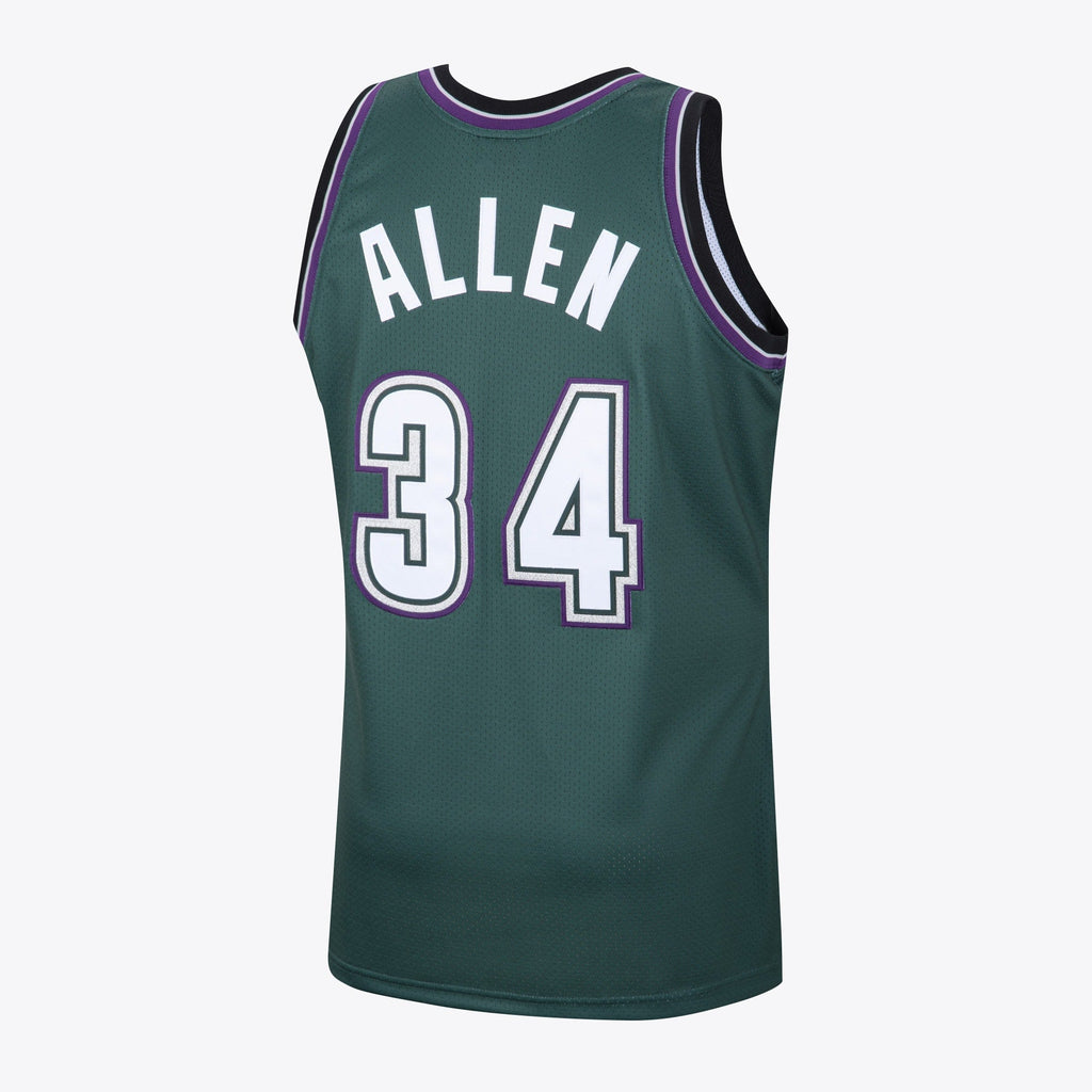 Milwaukee Bucks Ray Allen 1996 Hardwood Classics Alternate product image 3