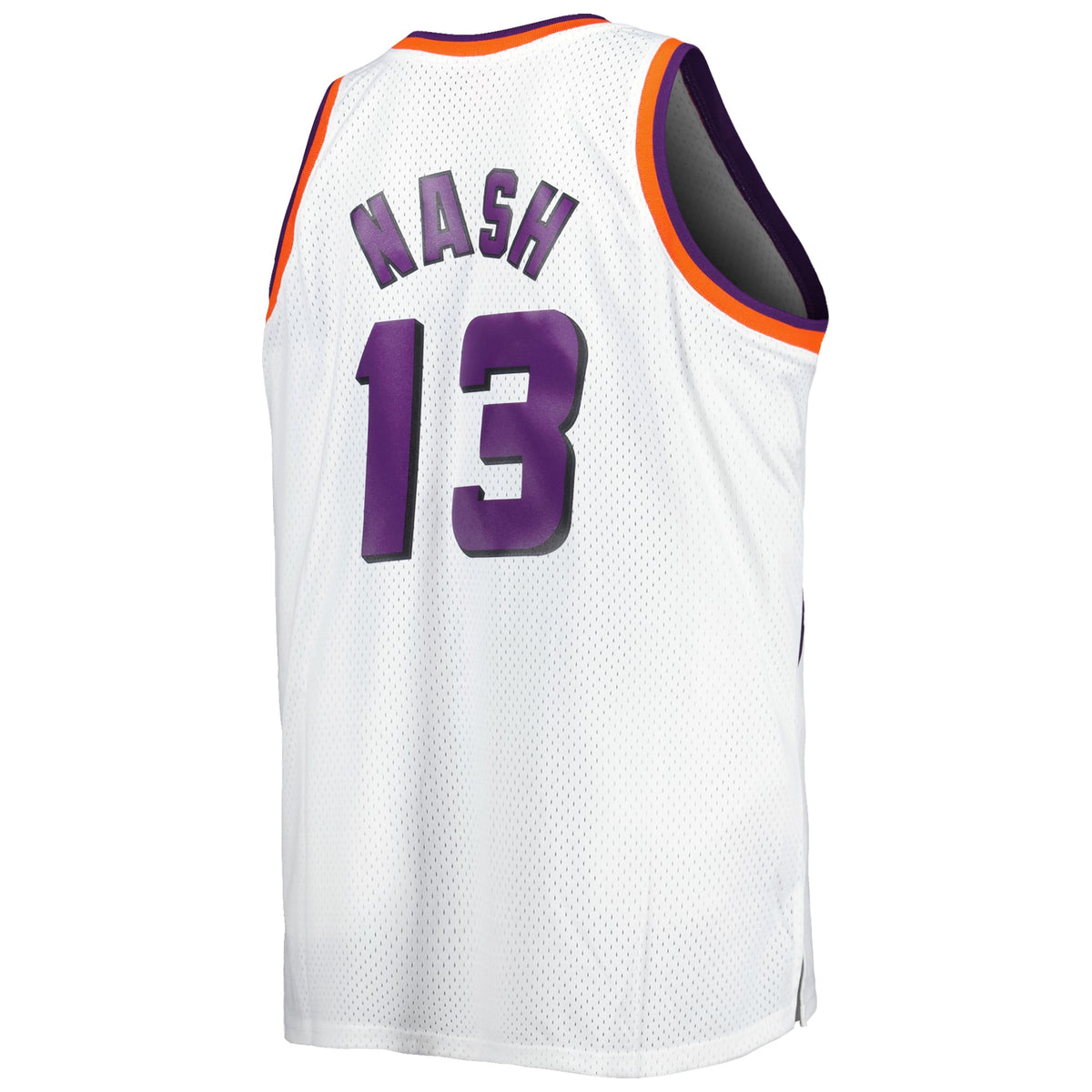 Phoenix Suns Steve Nash Mitchell & Ness White Big & Tall Hardwood Classics 1996/97 Swingman Jersey for Men product image 4,