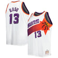 Phoenix Suns Steve Nash Mitchell & Ness White Big & Tall Hardwood Classics 1996/97 Swingman Jersey for Men product image 1,