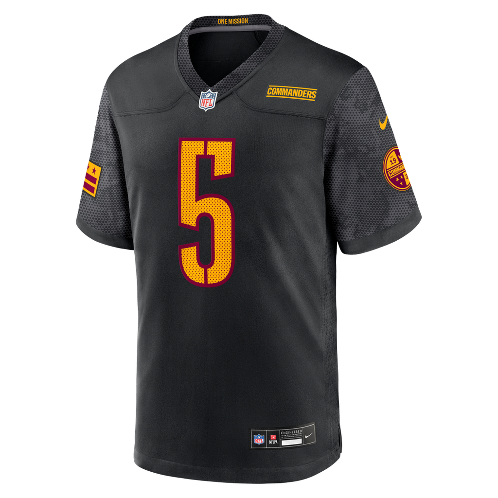 Washington Commanders Jayden Daniels Burgundy Player Game Jersey product image 25, provided for visual reference and product