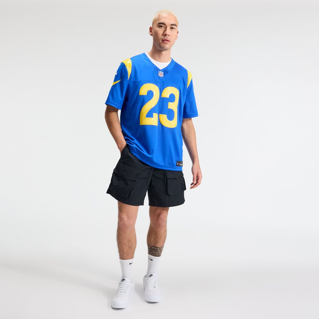 Los Angeles Rams Kyren Williams Royal Team Vapor F.U.S.E. Stitched Limited Jersey product image 18, provided for visual