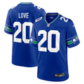 Seattle Seahawks Julian Love Royal Alternate Game Jersey product image 1, provided for visual reference and product detail