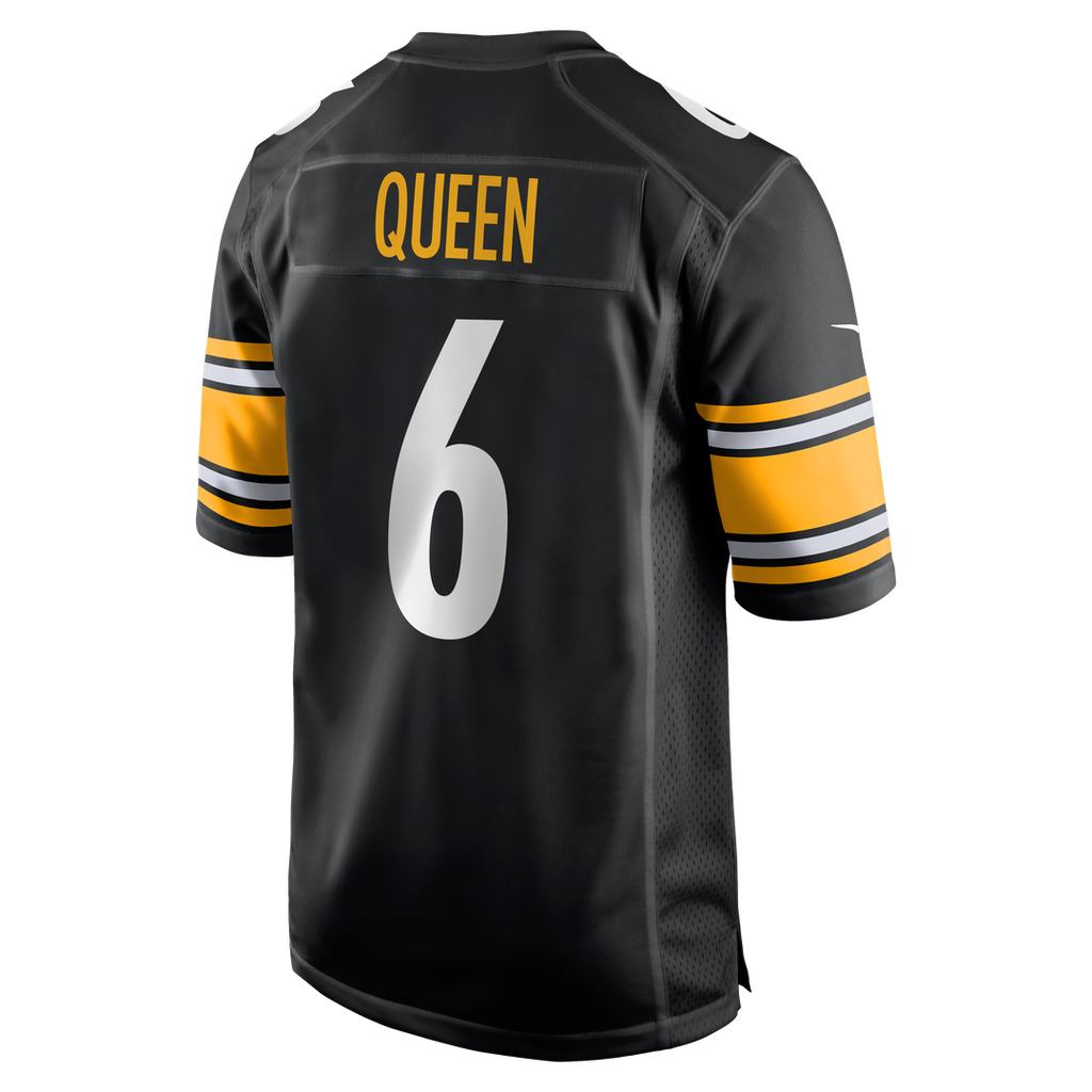 Pittsburgh Steelers Patrick Queen Gold Alternate 1933 Throwback Game Jersey product image 9, provided for visual reference