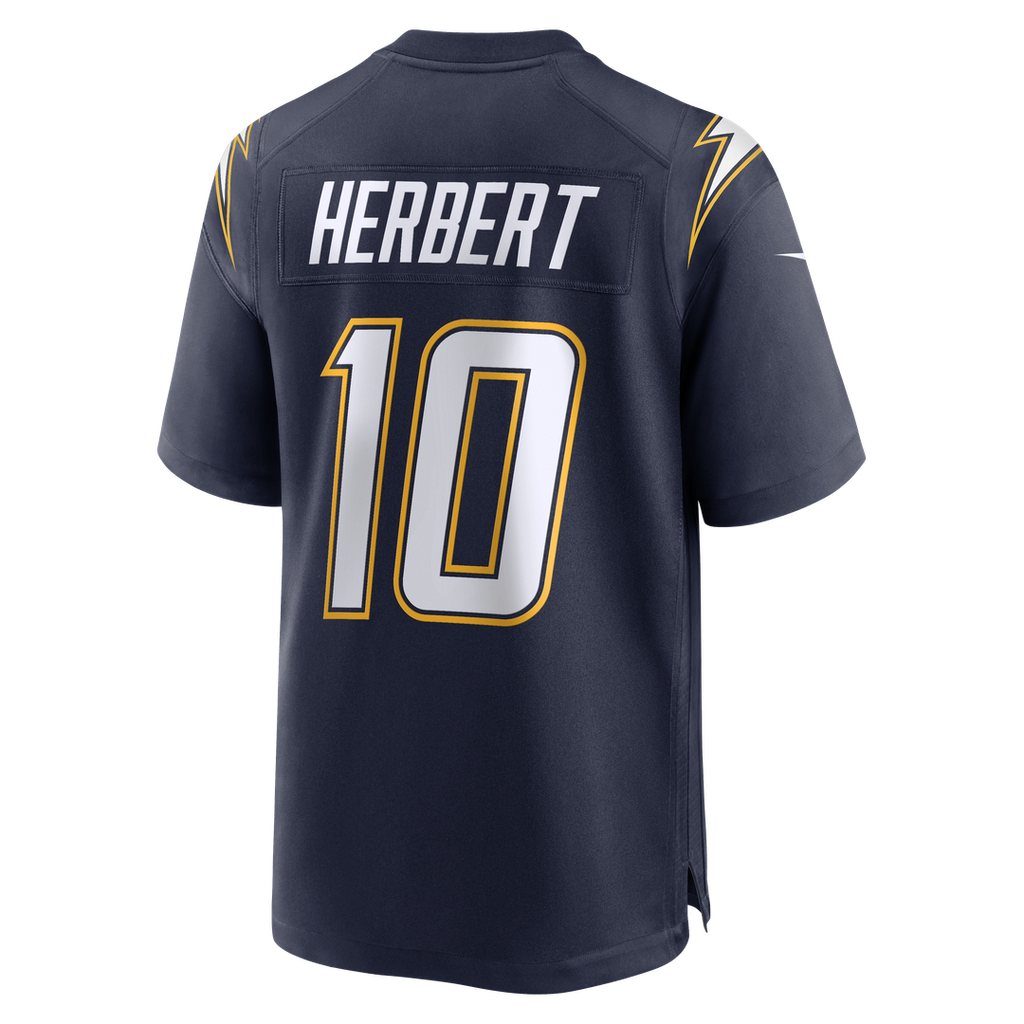 Los Angeles Chargers Justin Herbert Powder Blue Player Game Jersey product image 33, provided for visual reference and