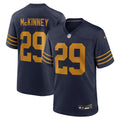 Green Bay Packers Xavier McKinney Navy The 1923 Classic Game Jersey product image 1, provided for visual reference and