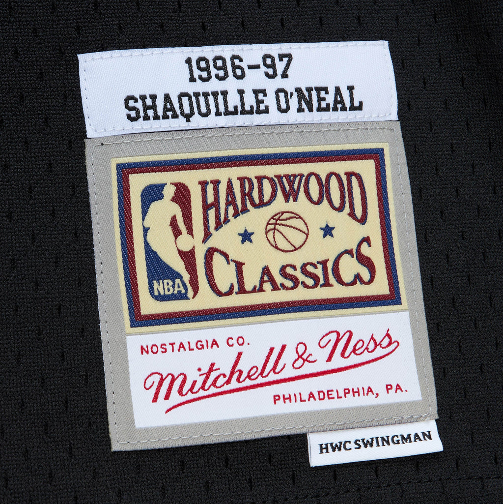 Shaquille O'Neal Los Angeles Lakers 1996 Swingman Jersey product image 5, provided for visual reference and product detail