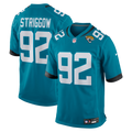 Jacksonville Jaguars Danny Striggow Teal Team Game Jersey product image 1, provided for visual reference and product detail