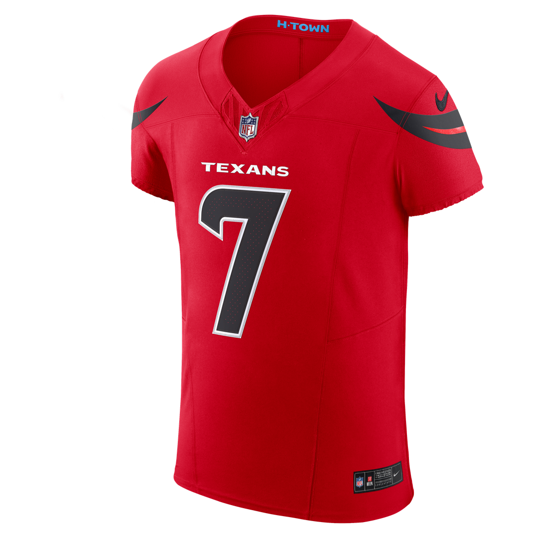 Houston Texans C.J. Stroud Red Alternate Vapor F.U.S.E. Elite Jersey product image 20, provided for visual reference and