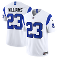 Los Angeles Rams Kyren Williams Fearsome White Vapor F.U.S.E. Stitched Limited Jersey product image 1, provided for visual