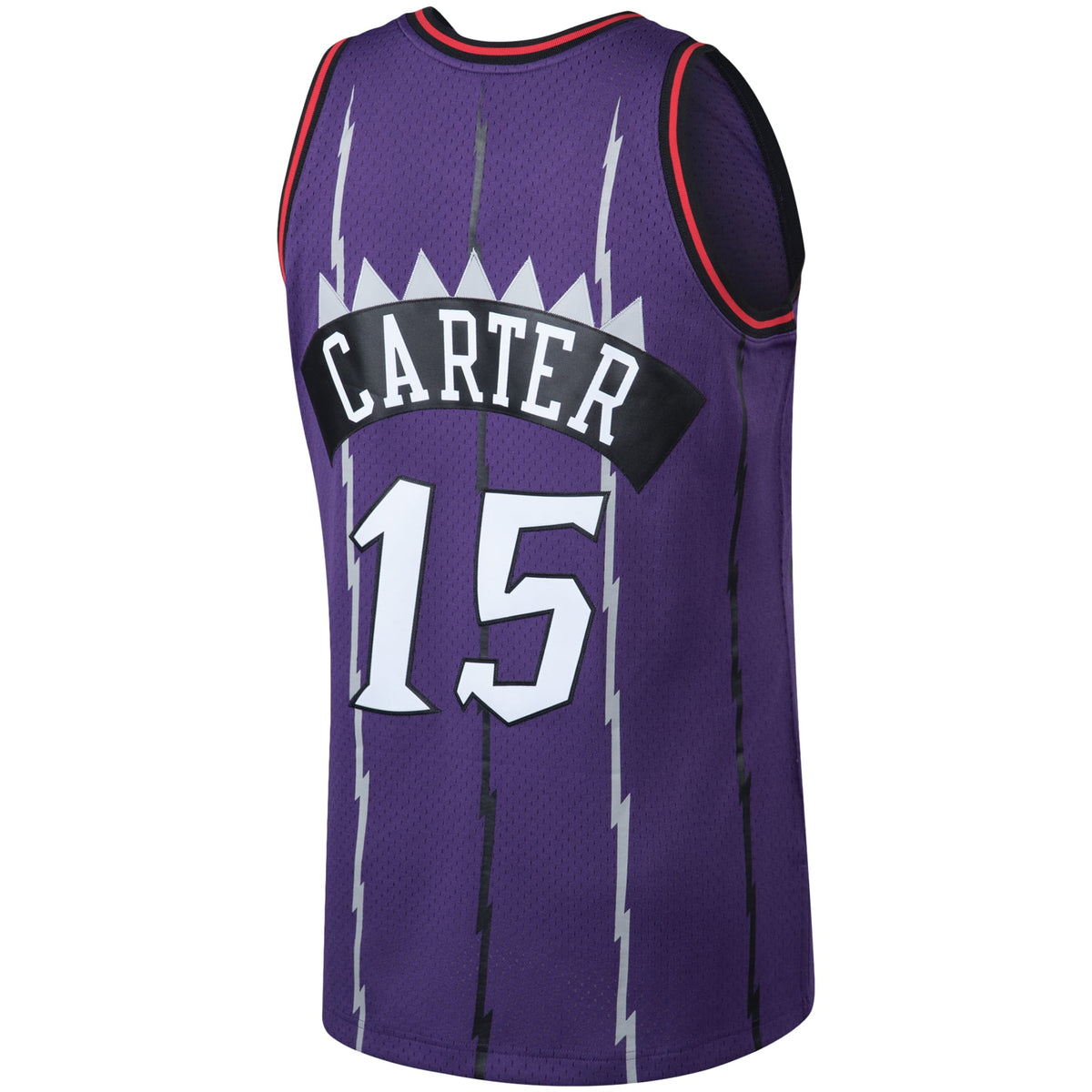 Toronto Raptors Vince Carter Mitchell & Ness Purple 1998/99 Big & Tall Hardwood Classics Swingman Jersey for Men product