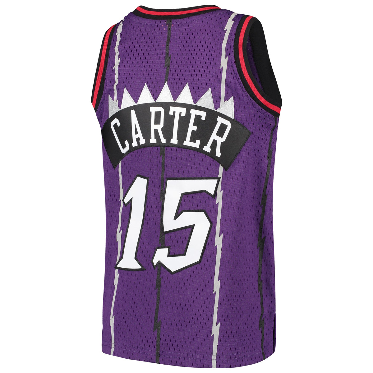 Youth Toronto Raptors Vince Carter Mitchell & Ness Purple 1998/99 Hardwood Classics Swingman Throwback Jersey product image
