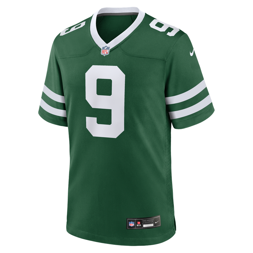 New York Jets Will McDonald IV Legacy Green Team Game Jersey product image 2, provided for visual reference and product