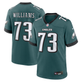 Philadelphia Eagles Cameron Williams Midnight Green Team Game Jersey product image 1, provided for visual reference and