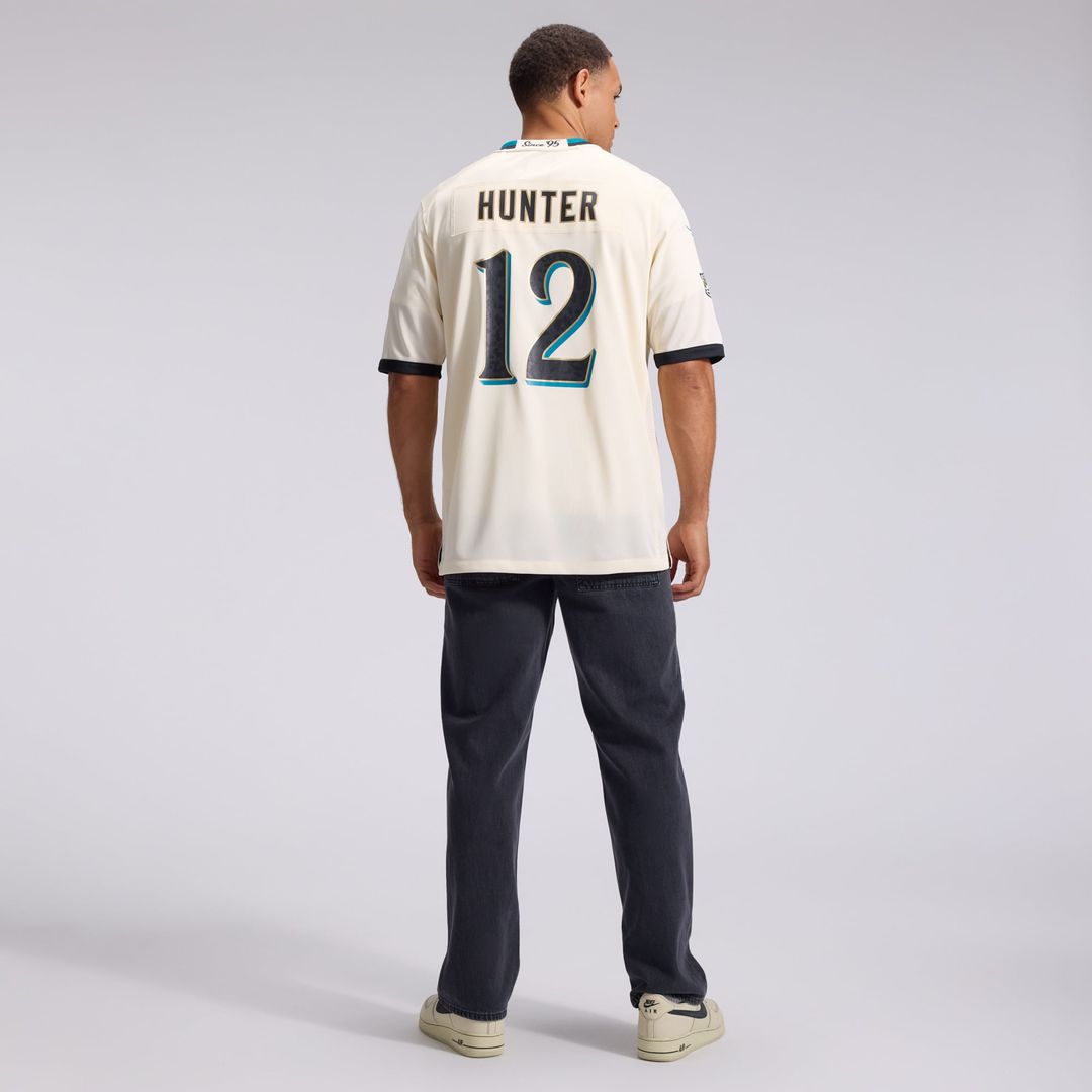 Jacksonville Jaguars Travis Hunter Natural 2026 Rivalries Collection Game Jersey product image 5, provided for visual