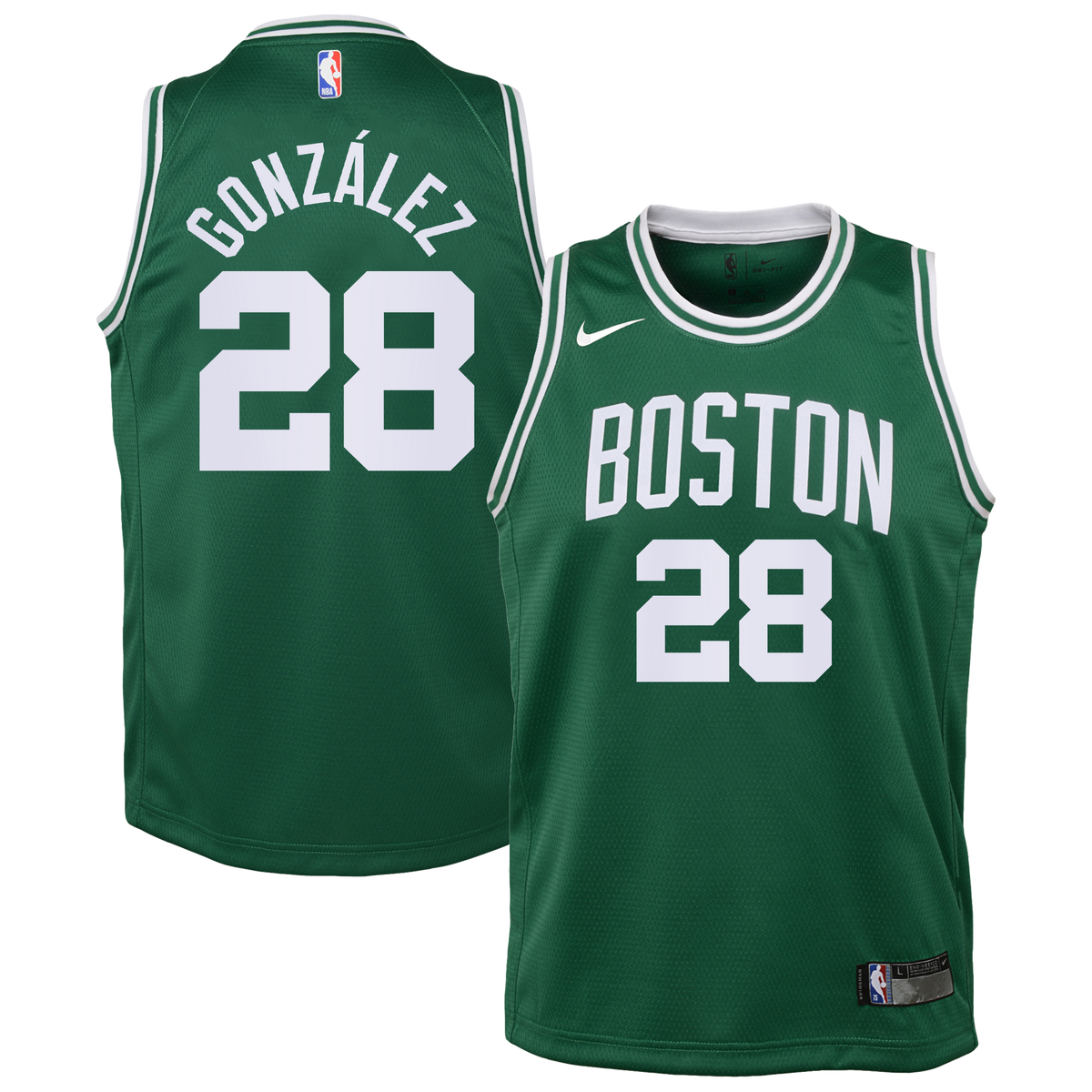 Boston Celtics Nike Icon Edition Swingman Jersey - Kelly product image 1