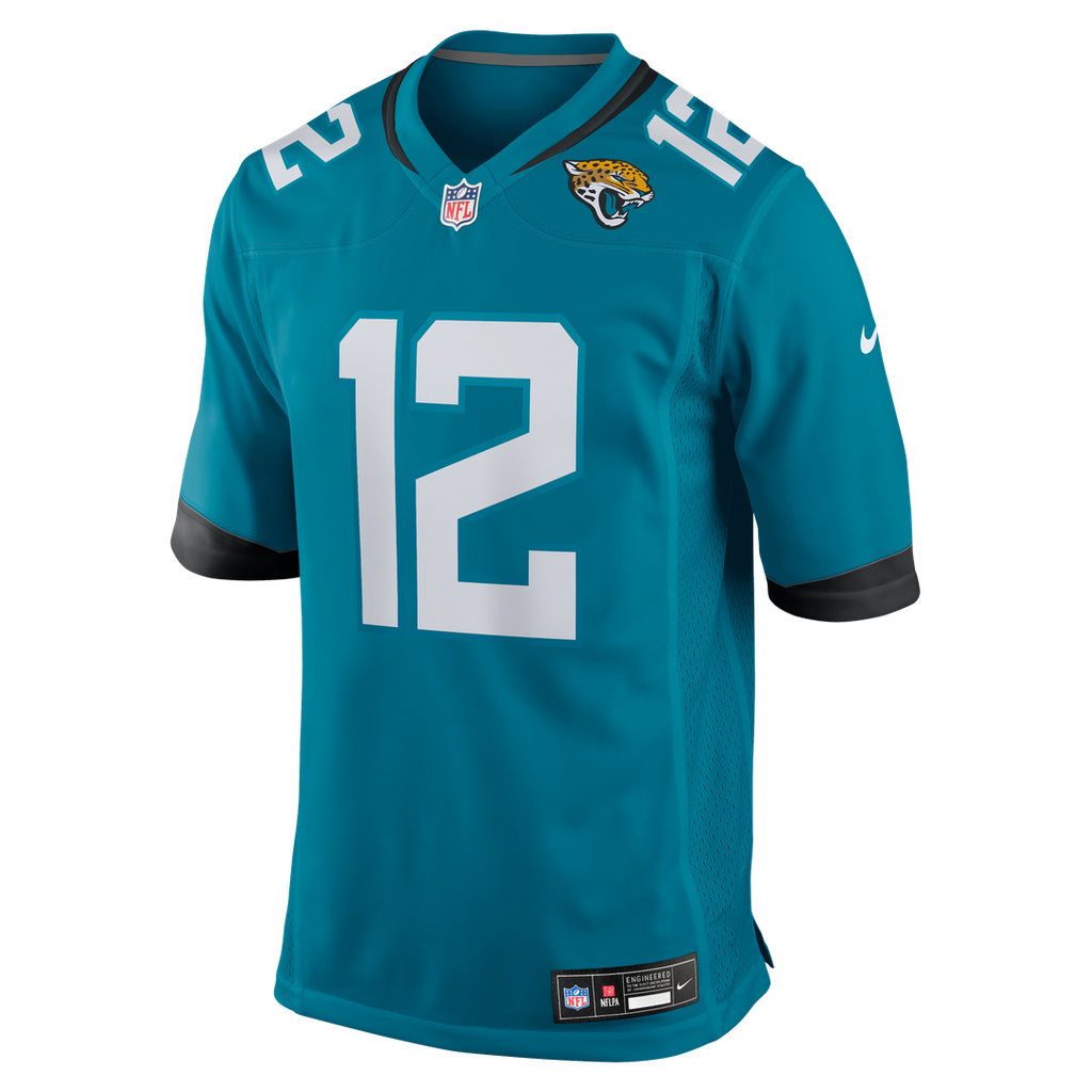 Jacksonville Jaguars Travis Hunter Black Alternate Game Jersey product image 28, provided for visual reference and product